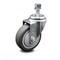 Service Caster 4 Inch Thermoplastic Rubber Wheel Swivel 12mm Threaded Stem Caster SCC SCC-TS20S414-TPRB-M1215 - alternate 4